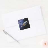 SIM PlanetQuest Vierkante Sticker (Envelop)