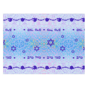 Siman Tov en het blauwe viooltje van Mazal Tov Tafelkleed
