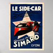 Simard - Le Side Car - Lyon Poster (Voorkant)