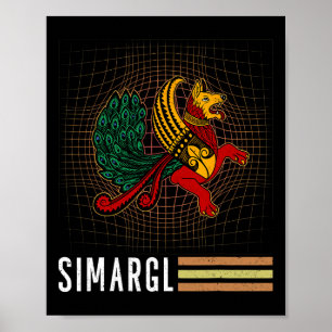 Simargl Heidendom Hond Noordse Afkomst Nationaal R Poster