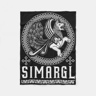 Simargl Paganism Dog Nordic Ancestry National Russ Fleece Deken