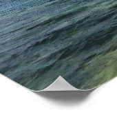 Simax Bay bij Crescent Lake, Oregon Poster (Hoek)