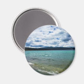 Simax Bay bij het meer van Crescent, Oregon Magneet (Voorkant / Achterkant)