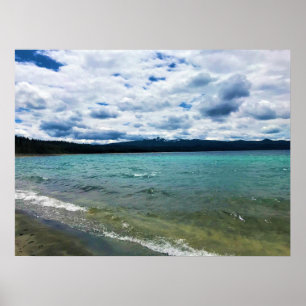 Simax Bay bij het meer van Crescent, Oregon Poster