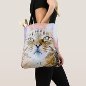 Simba de Gestreepte Koning Tote Bag (Dichtbij)