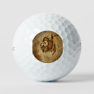 Simba Golf Balls van Daniel Duwa Artlove Golfballen