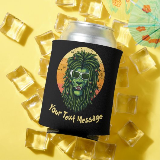 Simba Lion King Jouw tekst Bericht Blikjeskoeler (Insitu Zomer)