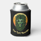 Simba Lion King Jouw tekst Bericht Blikjeskoeler (Blikje Achterkant)