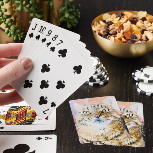 Simba the Striped King Pokerkaarten (Insitu)