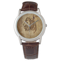 Simba Time Piece Horloge door Daniel Duwa Artlove