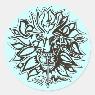 Simba Victory Ronde Sticker