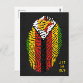Simbabwe Briefkaart (Voorkant / Achterkant)