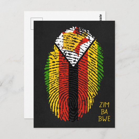 Simbabwe Briefkaart (Voorkant / Achterkant)