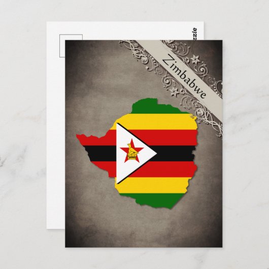 Simbabwe Briefkaart (Voorkant / Achterkant)