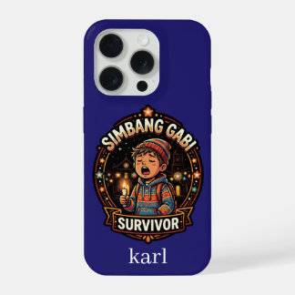 Simbang Gabi-overlever Filipijns-Amerikaanse Kerst iPhone 15 Pro Case