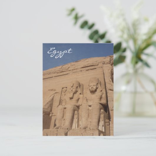 Simbel egypte briefkaart (Staand voorkant)