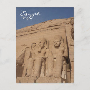 Simbel egypte briefkaart