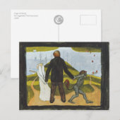 Simberg Vägskälet Tienhaarassa CC0425 Briefkaart (Voorkant / Achterkant)