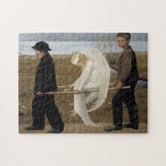 Simberg's gewonde enenpuzzel legpuzzel (Horizontaal)