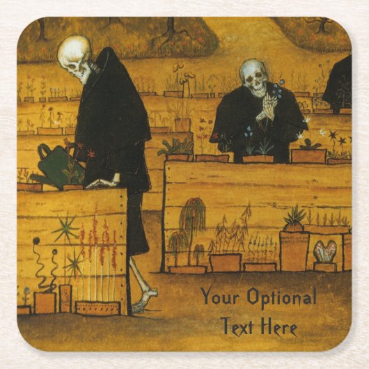 Simberg's tuin van de onderzetters van de doodstra (Voorkant)