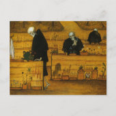 Simberg's tuin van het briefkaart ter dood (Voorkant)