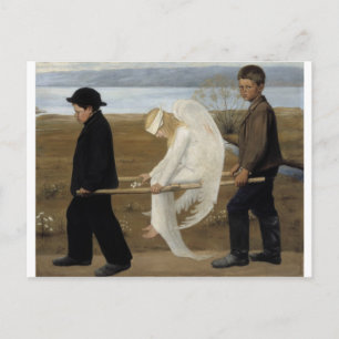 Simberg's Wared Angel briefkaart