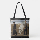 Simberg's Wonde Angel-kunstzakken Tote Bag (Achterkant)
