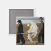 Simberg's Wonde Angel magnet (Voorkant / Achterkant)