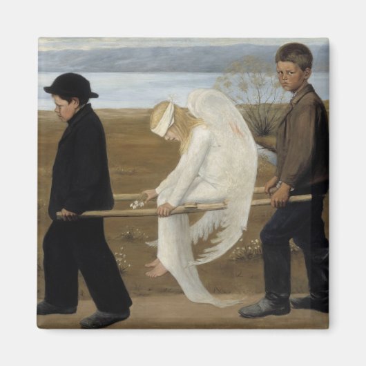Simberg's Wonde Angel magnet (Voorkant)