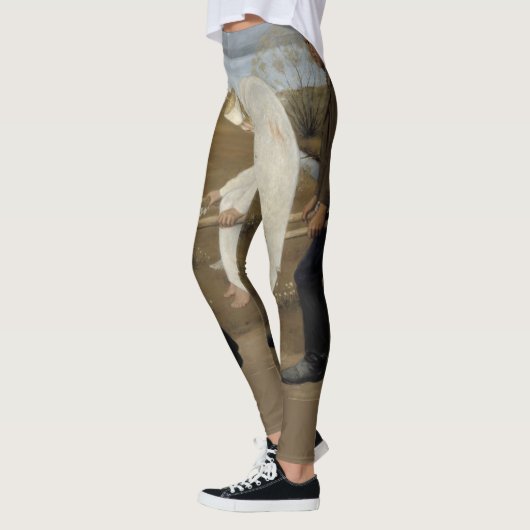 Simbergs "Wounded Angel" kunst leggings (Links)