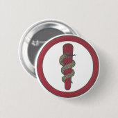 simbolo_da_odontologia ronde button 5,7 cm (Voorkant /achterkant)