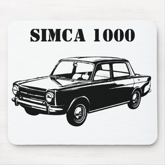 SIMCA 1000 MUISMAT (Voorkant)