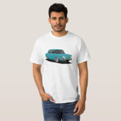 Simca 1000 Speciaal in 25 kleurenopties - T-shirt (Voorkant volledig)