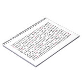 Simchat Torah - Hebreeuwse Parshiot Cyclus joods Notitieboek (Linkerzijde)