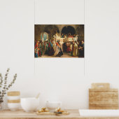 Simchat Torah van Solomon Hart - Circa 1850 Poster (Keuken)