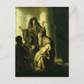 Simeon and Hannah in the Temple, c.1627 Briefkaart (Voorkant)