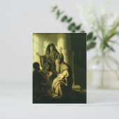 Simeon and Hannah in the Temple, c.1627 Briefkaart (Staand voorkant)