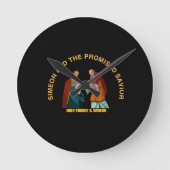SIMEON AND THE PROMISED SAVIOR RONDE KLOK (Voorkant)