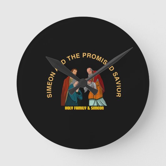 SIMEON AND THE PROMISED SAVIOR RONDE KLOK (Voorkant)