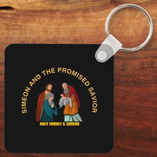 SIMEON AND THE PROMISED SAVIOR SLEUTELHANGER (Achterkant)