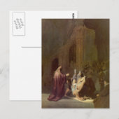 Simeon in de tempel door Rembrandt Briefkaart (Voorkant / Achterkant)