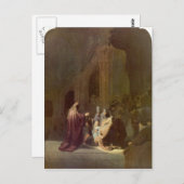 Simeon in de tempel door Rembrandt Briefkaart (Voorkant / Achterkant)