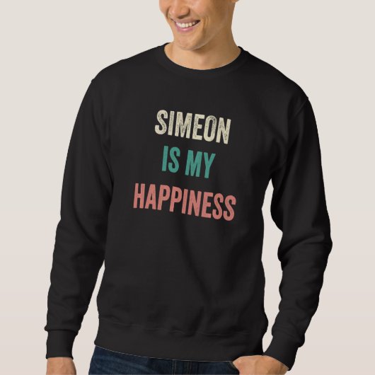 Simeon Is My Happiness   Trui (Voorkant)