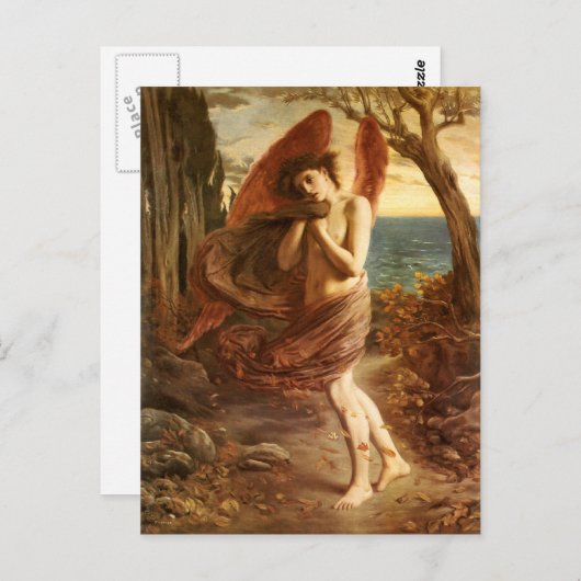 Simeon Solomon: Liefde in het najaar Briefkaart (Voorkant / Achterkant)