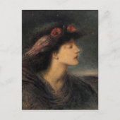 Simeon Solomon Night CC0419 Favoriete Briefkaart (Voorkant)