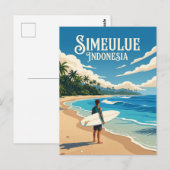 Simeulue-eiland Indonesië Briefkaart (Voorkant / Achterkant)