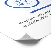 Simfographics-Poster voor debriefing Poster (Hoek)