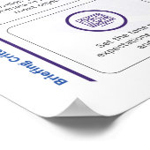 Simfographics Poster voor prebriefing (Hoek)