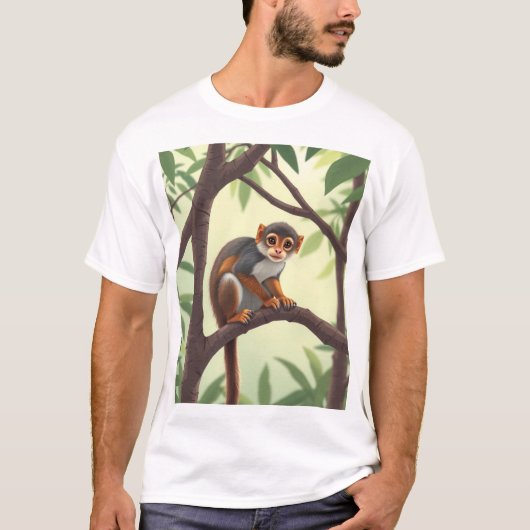 Simian Chronicles: Verhalen van het Apenrijk T-shirt (Voorkant)