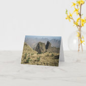 Simien-gebergte Ethië Kaart (Gele Bloem)